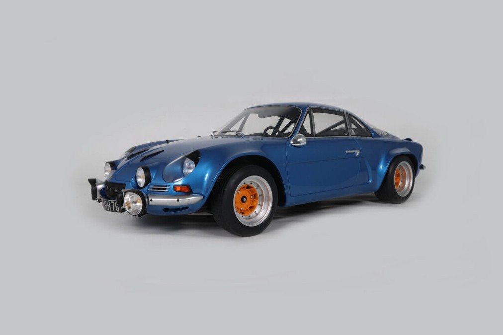 Alpine A110 1800 Gr.4 1973 Blauw - 1:8
